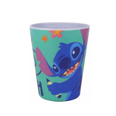 Imagem de Copo Infantil Melamina Stitch Disney 300ml - Tuut