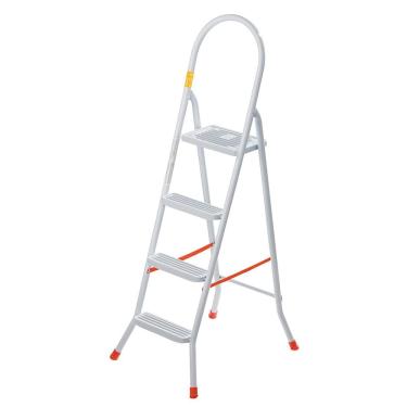 Imagem de Escada Doméstica Utimil Maxiutil 4 Degraus – Branca