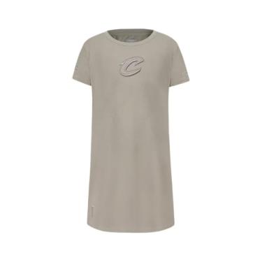 Imagem de Pro Standard Vestido camiseta de algodão neutro NBA para meninas grandes