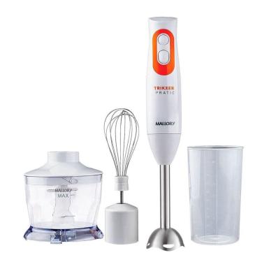 Imagem de Mixer Mallory Trikxer 3 em 1, 500W, Branco