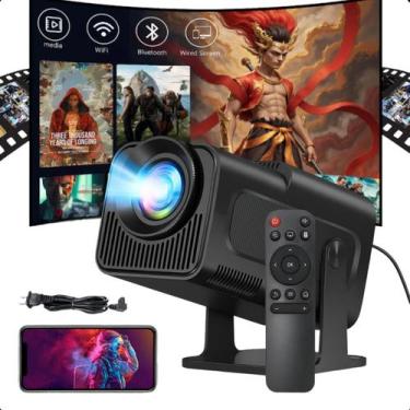 Imagem de Projetor Hy320 4K Android Smart TV Wifi 6 - ROMI