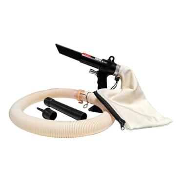 Imagem de KiBcsLic Soprador de ar 2 em 1, ferramentas pneumáticas, multifuncional, compacto, sem fio, ferramenta de limpeza com sucção potente, kit de sucção a vácuo