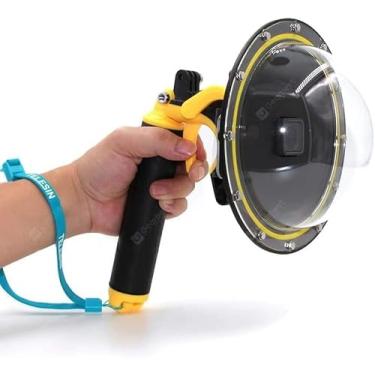 Imagem de Dome para GoPro Hero 7, 6 e 5 de 6" Com Gatilho para Mergulhos