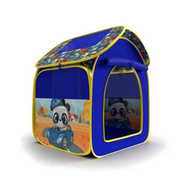 Imagem de Barraca Portátil Infantil Casa Mini Panda Azul Zippy 8352