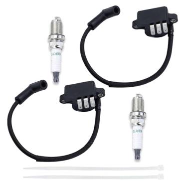 Imagem de Pacote com 2 módulos de bobina de ignição DSAI 24-584-89-S para Kohler CH740 CH22 CV22 Command PRO motor duplo com vela de ignição 24 584 63-S