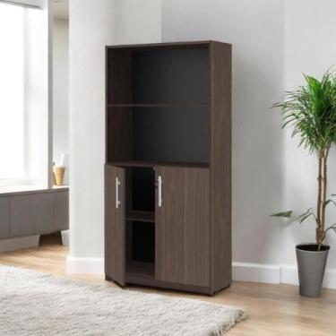 Imagem de Armário Estante com Prateleiras Lumiere Affara - Mobiliar Home Shop
