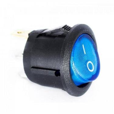 Imagem de Chave Gangorra 6A 3 Terminais Azul Chvs0027 Storm - Pct / 10