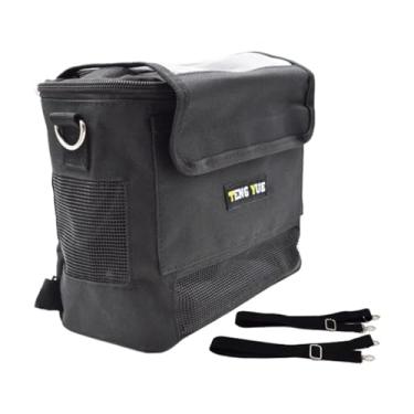 Imagem de Deevoka Bolsa de transporte para concentrador de O2, bolsa de ombro ou mochila, acessórios leves com 2 alças removíveis para atividades ao ar livre, 21cmx10cmx21cm