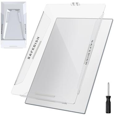 Imagem de SafeDish Capa protetora Starlink de alto desempenho, capa protetora de granizo de policarbonato (PC) para Starlink Dish resistente a UV, protetor de granizo melhorado para durabilidade - para