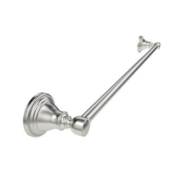 Imagem de WZKALY Toalheiro de 61 cm, toalheiro de banheiro de aço inoxidável montado na parede, toalheiro resistente, porta-toalhas para banheiro, cozinha (níquel escovado)