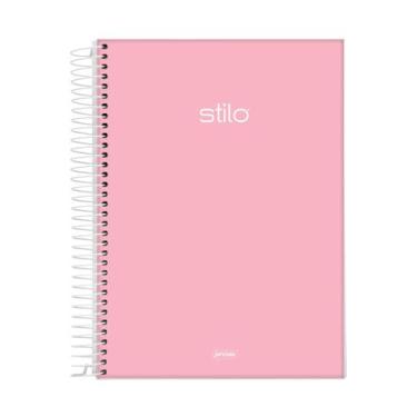 Imagem de Caderno Espiral Pequeno Tom pastel 80 folhas 140mm x 200mm JANDAIA