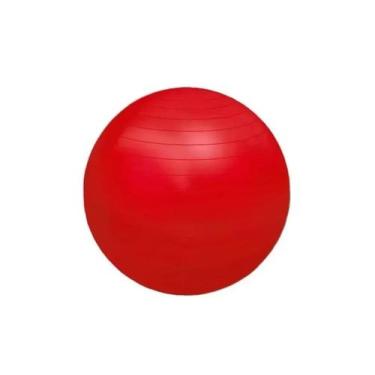 Imagem de Bola fisioball 55cm (vermelho) fg20 ortho pauher - Pé de Apoio