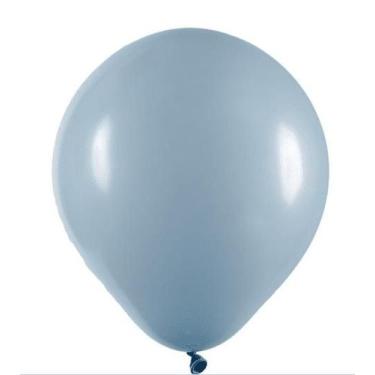 Imagem de BALÃO LISO - ART-LATEX Nº 09 - AZUL CLARO  - Pacote com 50 unidades - 