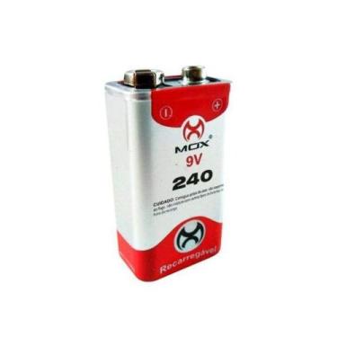 Imagem de Bateria MOX MO-9V 240mah - PONTO DO NERD