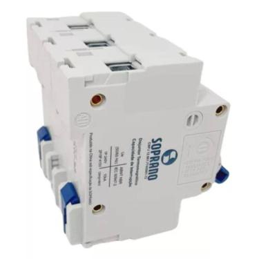 Imagem de Disjuntor Tripolar Soprano SHB3 H-80A - 10 kA