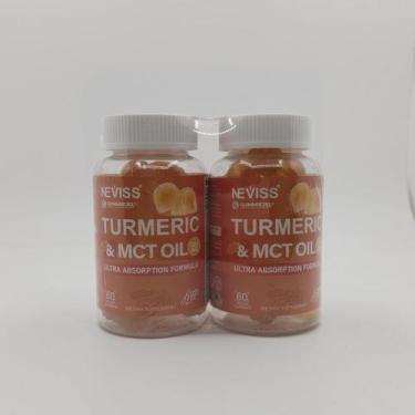 Imagem de Suplemento NEVISS Turmeric Curcumin Gummies 120 Gummies