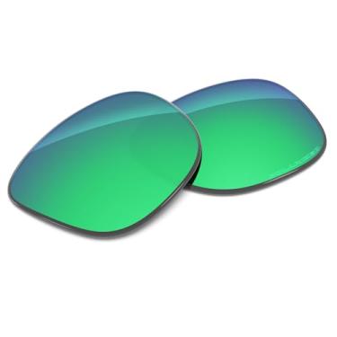 Imagem de Tintart Lentes de substituição de desempenho compatíveis com RayBan Stories Wayfarer RW4002 50 mm polarizadas gravadas, Verde esmeralda - Polarizado máximo, One Size
