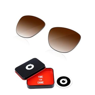 Imagem de OWORK Lentes de reposição de policarbonato para óculos de sol Ray-Ban Meta Skyler RW4010 52 mm - marrom gradiente cinza fotocromático