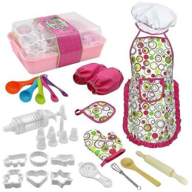 Imagem de Conjuntos de utensílios de cozinha conjunto de chef para crianças kits