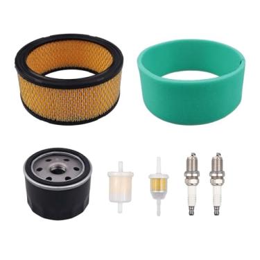Imagem de Kit de filtro de ajuste 230015 compatível com Miller Bobcat 225 260 e Trailblazer 325 Conjunto de velas de ignição de filtro de combustível de soldador acionado por motores a gás, substitui 230016