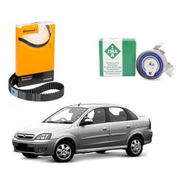 Imagem de Kit Correia Dentada Tensor Corsa Novo Sedan 1.8 2003 A 2009 - Continen