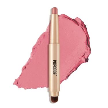 Imagem de Lápis de cera neutro e marrom metálico para sombra, champanhe, creme clareador de olhos, maquiagem, à prova d'água e de longa duração (006 rosa fosco)