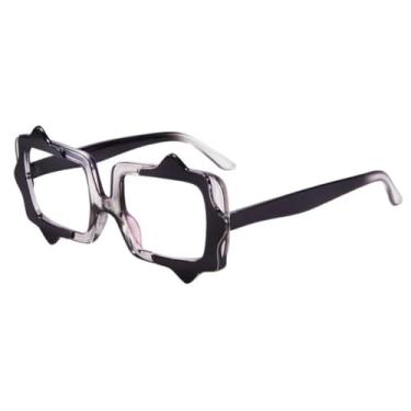 Imagem de HPIRME Óculos de sol coloridos para homens e mulheres, óculos de sol da moda, UV400, gradiente feminino, tendência para áreas externas (preto e cinza)