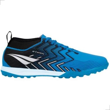 Imagem de Chuteira Society Penalty Storm Y-3 / Original, Azul, Branco, 42