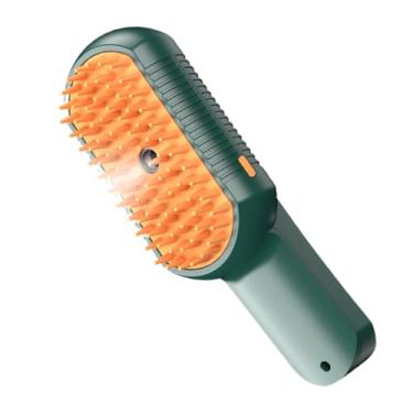Imagem de Rrlihjgu Escova A Vapor Para Gatos | Escova de Queda com Vapor para Gato,Ferramenta De Toeleita Para Desembaraçar Pelos Longos E Curtos | Multifuncional Para Gatinhos E