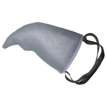 Imagem de MotiveTech Fantasia de tubarão para festa de formatura de clube, acessórios para fantasia de tubarão para adultos, Cinza