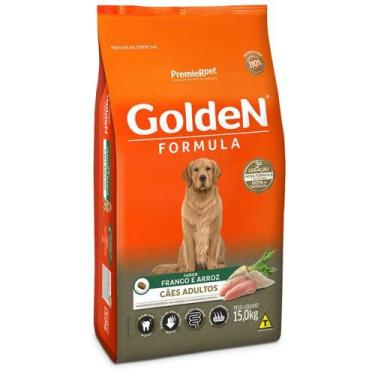Imagem de Ração Golden Fórmula para Cães Adultos Sabor Frango 15kg - PREMIER PET