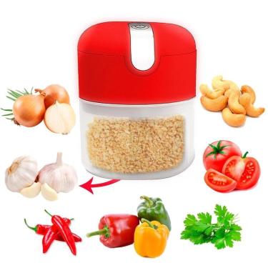 Imagem de Multiprocessador Alimento Automático Usb Triturador 3 Lâmina