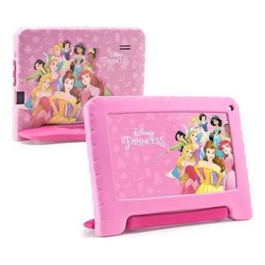 Imagem de Tablet Nb418 Princesas 4gb 64gb Tela 7 Multilaser