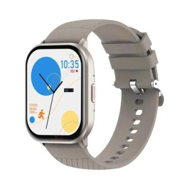 Imagem de Relógio Inteligente Bluetooth Unissex Monitor De Frequência Cardíaca E