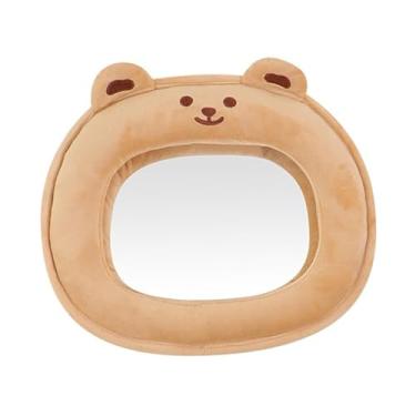 Imagem de YIJU Espelho retrovisor para carro de bebê com visão clara, fácil de instalar para acessórios automotivos infantis, bonito, espelho retrovisor para banco, Urso