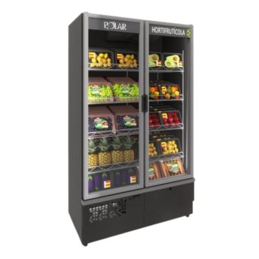 Imagem de Expositor Vertical 02 Portas 1,15M Hortifrutícola Polar EVPV-115 127v