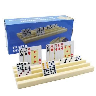 Imagem de Conjunto de 4 porta-cartões Domino Yuanhe Plastic