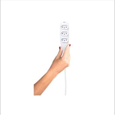 Imagem de Extensão elétrica 3 pinos 3 metros Intelbras EXT 3003 BR