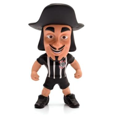 Imagem de Mascote Corinthians - Mosqueteiro Camisa 2 Cor: Preto/Branco - Polo Ar