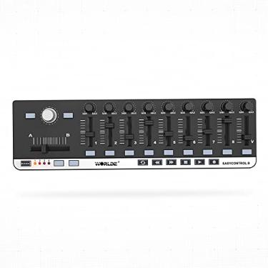 Imagem de Mingzhe Worlme EasyControl.9 Mini Portátil USB 9 Slim Line Control Midi Controller for Music Lovers