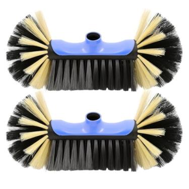 Imagem de 2 Unidades Vassoura De Pelo bola Sintético 35cm Multiuso Limpeza Interna Externa Reforçada Sem Cabo