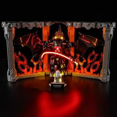 Imagem de GEAMENT LED Light Kit Compatible with Lego Balrog Book Nook Building Blocks Model - Lighting Set for Icons 10367 (Model Set Not Included)