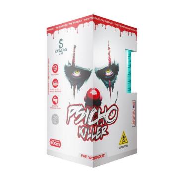 Imagem de Pre Treino Liquido Psicho Killer Fruit Punch 500Ml Demons