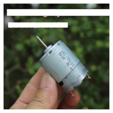 Imagem de KLHRKNDGGO Arranque eletrônico 380DC DC 3,7V 6V 7,4V 25900RPM escova de carbono de alta velocidade iniciante eletrônico 29 mm x 38 mm modelo de barco de brinquedo para iniciantes