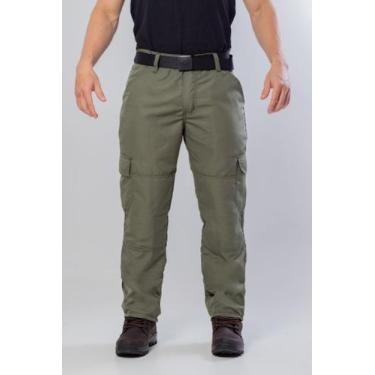 Imagem de Calça cargo tática poly ripstop 6 bolsos reforçada - Guntai Tactical, 