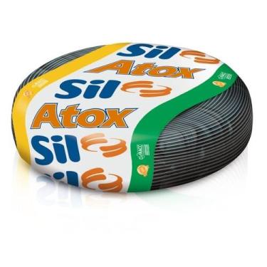 Imagem de Cabo Fio Elétrico Sil Flexível de Cobre 4mm 50m Preto