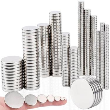 Imagem de Ímãs de neodímio MIN CI 312 unidades de disco, ímã redondo de terras r