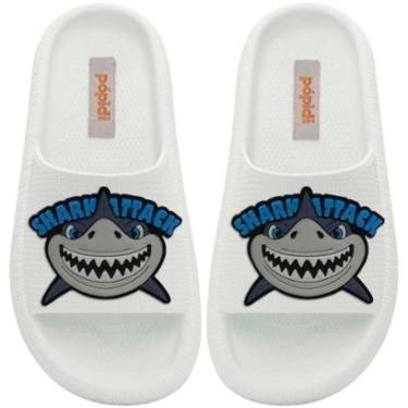 Imagem de Chinelo Nuvem Infantil 25ao40 Sandália Menino Tubarao 12.81-Masculino