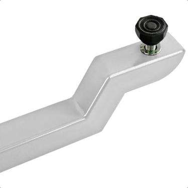 Imagem de Kit Conjunto 2 Mesas De Canto Lateral Alta E Baixa Em Aço Design Moder