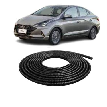 Imagem de Borracha Protetora Borda Porta Preta Hb20 Sedan 5m 7x14 [f103]